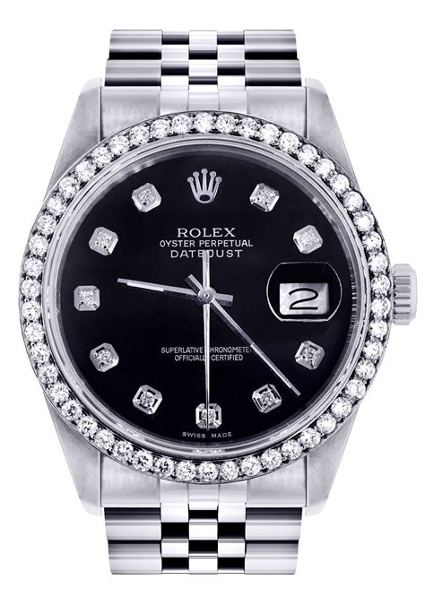 black and silver band rolex watch|all black Rolex for sale.